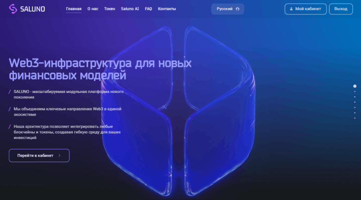 Обзор проекта Saluno